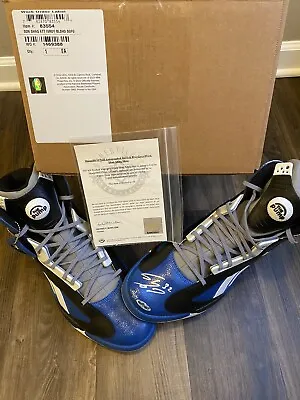 Shaquille O’Neal UDA Upper Deck Signed Autograph Reebok Blue Shoes 4/10 Box COA • $3500