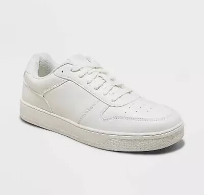 Men's Levi Casual Court Sneakers - Goodfellow & Co White Many Sizes Available • $19.79