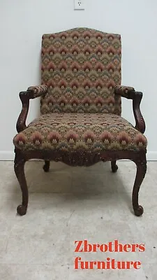 Baker Furniture French Carved Leg Living Room Lounge Arm Club Chair A • $899
