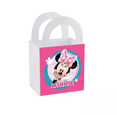 8 Minnie Mouse Treat Box Party Favor Loot Goody Bag Birthday  3  X 3   • $11