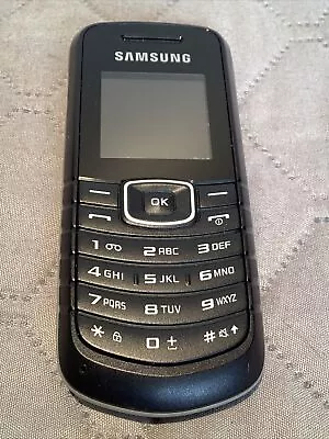 Samsung GT E1080i - Black - Mobile Phone - Untested • £2.95