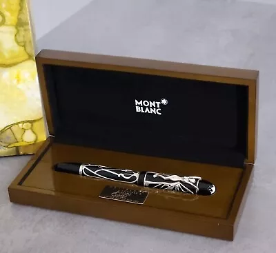 Montblanc Andrew Carnegie 7275 #2313/4810 Fountain Pen Box 18k Med Nib • $2100