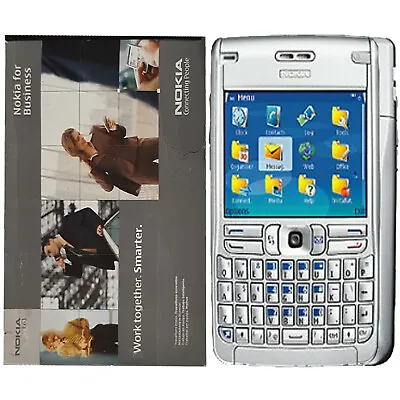 BNIB Nokia E61 64MB Silver QWERTY Keypad Vodafone Unlocked 3G 2G GSM Boxed New • $269