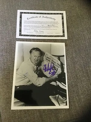 Mickey Rooney Autographed Twilight Zone Photo With COA! • $29.99