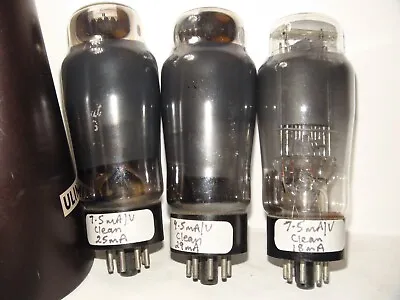 3 Vintage Mullard EL33  Vacuum Tubes  • $133.99