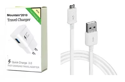 Quick Charge 3.0 2 Amp Fast Wall Adapter+5 Feet Micro Usb For Lg Model Phones • $11.99