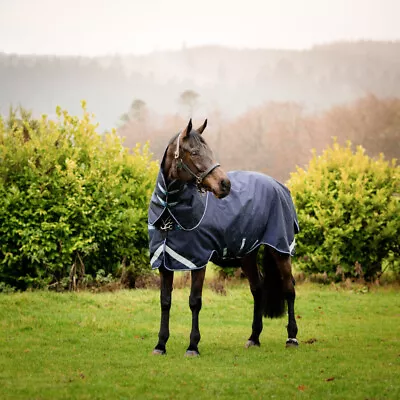 Horseware Rambo Duo Force Turnout 100g + 100g + 300g - Navy/Navy - Pasture Blanket • £353.44