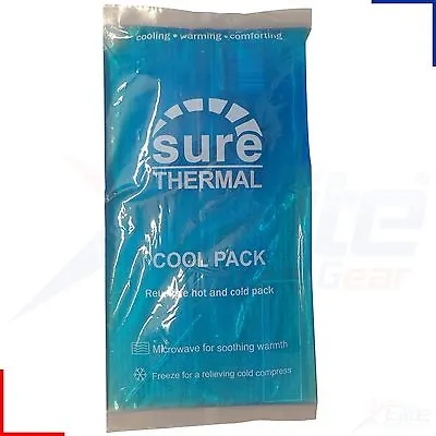 Sure Thermal Reusable Hot Cold Ice Gel Pack First Aid Medical Sports Heat Pad • £2.99