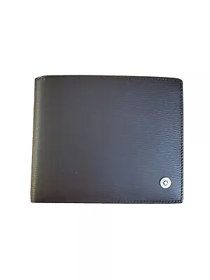 $470 New 100% Auth 4810 Westside Montblanc Black Leather 8CC Card Wallet 8372 • $350