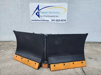 V-SHAPE HEAVY DUTY  Snow Plow Dozer Blade Attachment 84  For Skid Steer Loaders • $3700