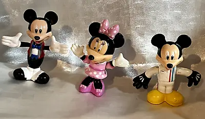 3.5  Mickey Mouse Minnie Mouse Figures Cake Toppers • $15.97