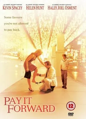 Pay It Forward (2000) Helen Hunt Kevin Spacey Region 4 Dvd New & Sealed • $11.95