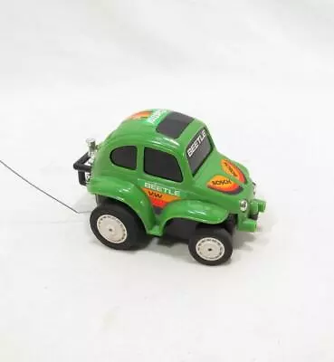 VTG 1984 Nikko Mini Radio Control Volkswagen Beetle VW Bug RC Car Small Green • $24