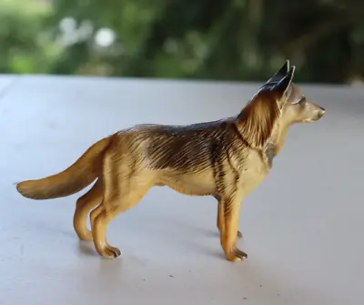 $29.95 • Buy Org Vintage Celluloid Hard Plastic German Shepherd Dog Figurine ~4  T ~ 6 1/8  W