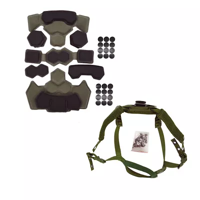 Gen4 Helmet Dial Suspension System Chin Strap Sponge Pad For FAST MICH Wendy • $33