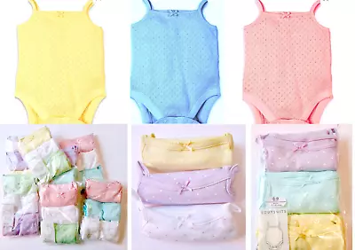 £11.99 • Buy Baby Boys Girls Sleepsuits Babygrows Bodysuit Cotton Playsuits 3,6,9,12,18,24mth