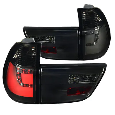 $197.99 • Buy Fits 2000-2006 Bmw E53 X5 Smoke Led Tail Lights Stop Brake Lamps Rear Left+Right