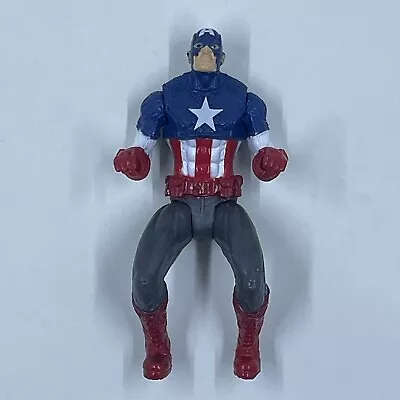 Marvel Comics Captain America 2011 Hasbro Powercharge Cycle Motorcycle 4  Figure • $9.99