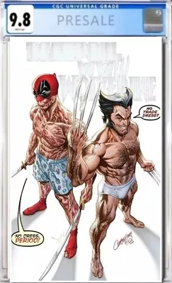 Deadpool Wolverine WWIII #1 CGC 9.8 PRESALE J Scott Campbell Virgin Variant • $155