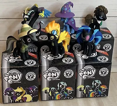 My Little Pony Mystery Minis Series 1/2￼ HOT TOPIC Trixie Spitfire Discord (x6) • £62.69