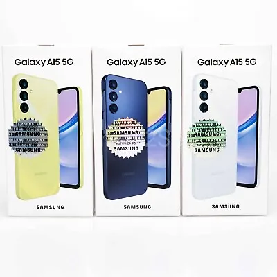 Samsung Galaxy A15 5G 128GB 6GB Dual SIM GSM Factory Unlocked Smartphone NEW • $169.95