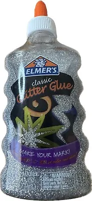 $18 • Buy Elmers Classic Glitter Glue 5oz - 147ml -Silver-