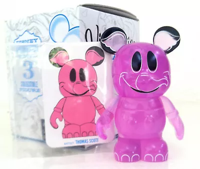 Disney Vinylmation 3  Animation 1 Clear Purple Elephant Variant Chaser Figure • $149.99