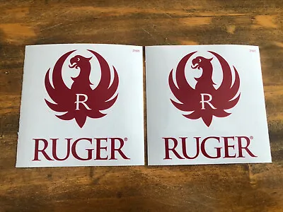 2 RUGER Firearm Stickers/Decals NEW • $6