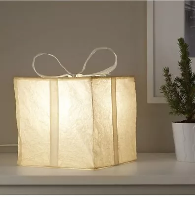 STRÅLALED Table Decoration Box 33cm 13” Light Bulb Included • $39.99