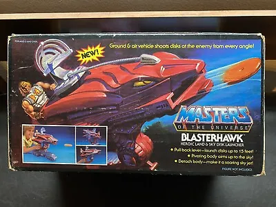 Masters Of The Universe Blasterhawk-Box Only-Nice Condition! • $65