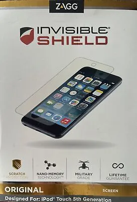 ZAGG Authentic Clear Tough Glass Screen Protector For IPhone 5/5S/5C NIB • $19.99