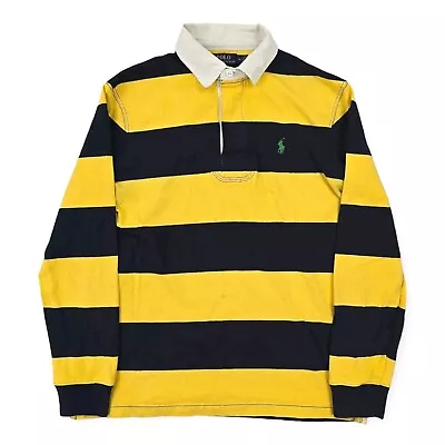 Polo Ralph Lauren Striped Rugby Shirt Men's Medium  • £40
