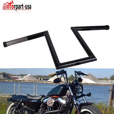 1'' Ape Hanger Drag Z Bar Handlebar For Harley FLST FXST Honda VTX1800C Suzuki • $61.05