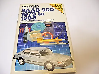 Chilton's Repair Manual & Tuneup Guide SAAB 900 1979 - 1985     #B12 • $10.95
