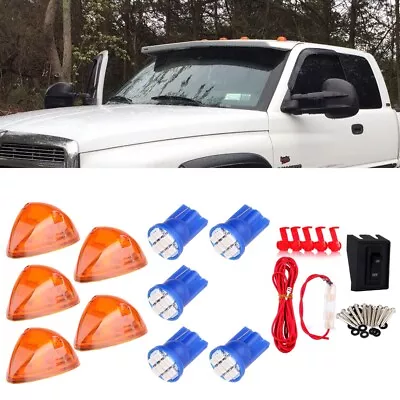 T10 8-3020 LED 12V 5pcs Amber Lens Cab Marker Light For Dodge Ram 2500/3500 • $23.99