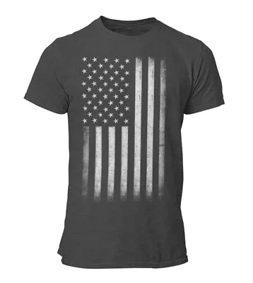 USA Flag Tee Retro 4th Of July Premium Soft Ringspun Lightweight T-Shirt Patriot • $14.99