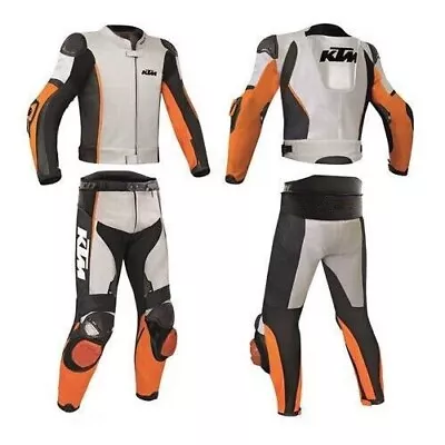 FZS-086 Premium Cowhide Leather Motorcycle Racing Suit | One Piece | CE Approved • $429.99