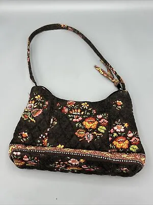 Vera Bradley Molly In Chocolat Small Size Handbag Bag Purse Retired Vintage EUC • $13.97
