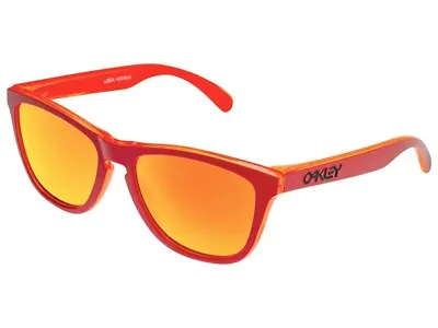 Oakley Frogskins Sunglasses OO9013-E055 Matte Red/Trans Orange/Prizm Ruby • $119.99