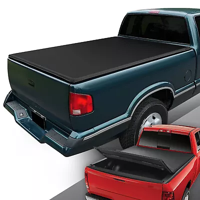 For 1994-2004 Chevy S10 GMC Sonoma 6 Ft Bed Soft Folding Tri-Fold Tonneau Cover • $166.88