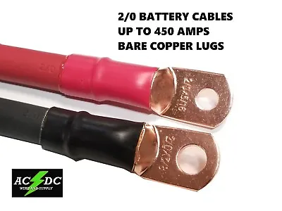 $42.11 • Buy 2/0 AWG 00 Gauge Copper Battery Cable Power Wire AUTO, Inverter, RV, Solar