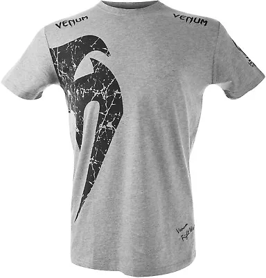 Venum Giant Short Sleeve T-Shirt - Gray/Black • $27.99