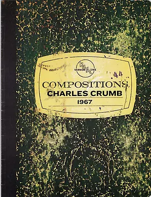 Charles Crumb  1967 Sketchbook Sampler - Facsimile Uk Import  R. Crumb's Brother • $9.95