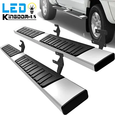 Running Boards For 2015-2024 Ford F-150 Super Cab 6  Nerf Bars Side Steps S/S • $135
