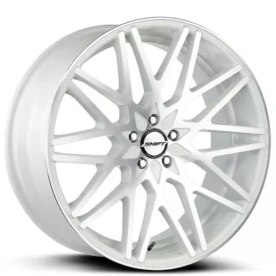 18x8.5  Shift Wheels Formula White Machined Rims • $749