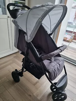 Hauck Citi Neo 2 Three Wheeler Pushchair XL Up To 25 Kg - Grey (311066) • £65