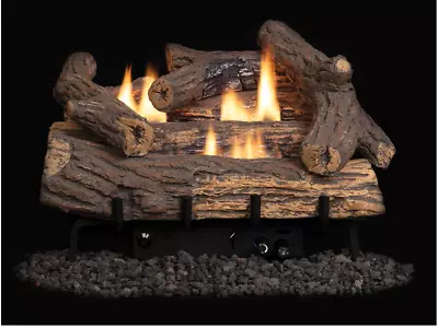 Astria Blonde Oak 24  Log Set Dual Flame Vent Free- LOGS ONLY BLONDEOAK24 • $319
