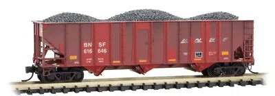 BNSF 100-Ton 3-Bay Coal Hopper Weathered Micro-Trains MTL#108 51 370 N SCALE • $35.49