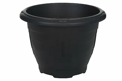 Round Plant Pots Plastic Venetian Flower Pot Garden Plants Herbs Planter Holder • £6.50