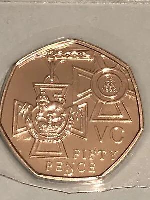 2006 50p Victoria Cross Fifty Pence COIN Uncirculated UK BUNC • £9